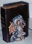 3D Dragon bookend style